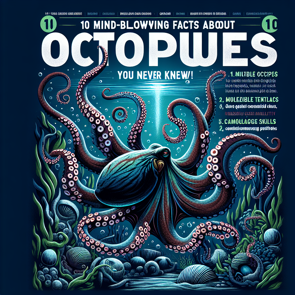 Top 10 facts about Octopus