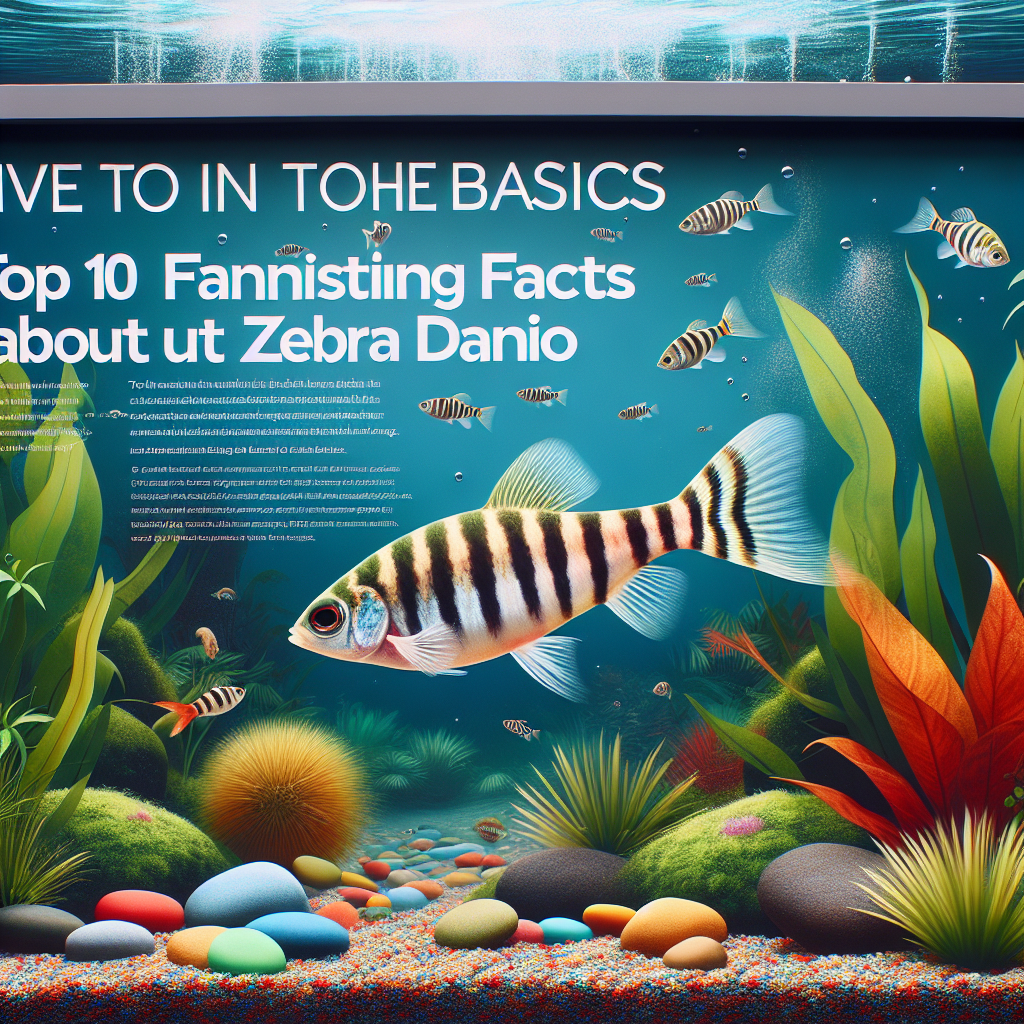 Top 10 facts about Zebra Danio