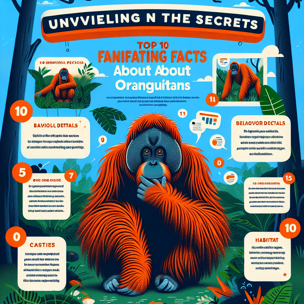 Top 10 facts about Orangutan